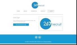 
							         247 Recruit Client Login								  
							    