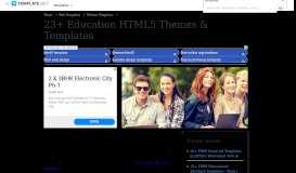 
							         25+ Education HTML5 Themes & Templates | Free & Premium ...								  
							    