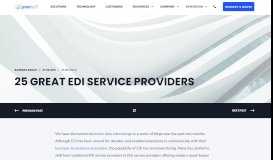 
							         25 Great EDI Service Providers - Youredi								  
							    