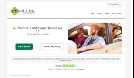 
							         25plus Customers Reviews *****								  
							    