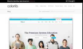
							         27 Best Free and Premium Education Website Templates 2019 - Colorlib								  
							    