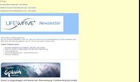 
							         27. LifeWave Newsletter								  
							    