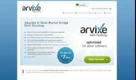 
							         2daybiz E-Mail Portal Script Hosting - Arvixe								  
							    