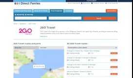
							         2GO Travel - Ferry Booking, timetables and tickets - Direct Ferries								  
							    