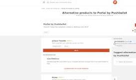 
							         3 Alternatives to Portal by Pushbullet | Product Hunt								  
							    