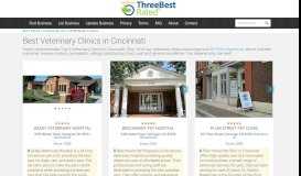 
							         3 Best Veterinary Clinics in Cincinnati, OH - ThreeBestRated								  
							    