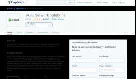 
							         3-GIS Network Solutions Reviews and Pricing - 2020 - Capterra								  
							    