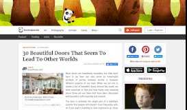 
							         30 Beautiful Doors That Seem To Lead To Other Worlds | Bored Panda								  
							    
