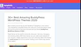 
							         30+ Best Amazing BuddyPress WordPress Themes 2019 - SlashWP								  
							    