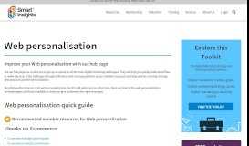 
							         30 Website Personalization and Recommendations ... - Smart Insights								  
							    