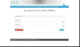
							         30Hr Child Care Portal								  
							    