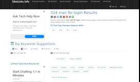 
							         324 mail fbi login Results For Websites Listing - SiteLinks.Info								  
							    
