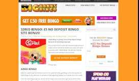 
							         32Red Bingo - Big Bonus Bingo Sites								  
							    
