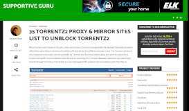 
							         35 Torrentz2 Proxy & Mirror Sites List to Unblock Torrentz2 Search								  
							    