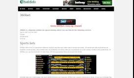 
							         360bet Nigeria - Betdido								  
							    