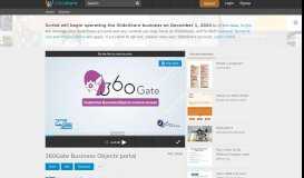 
							         360Gate Business Objects portal - SlideShare								  
							    
