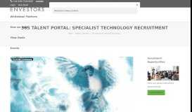 
							         365 Talent Portal: Specialist Technology Recruitment - Envestors								  
							    