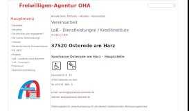 
							         37520 Osterode am Harz - Freiwilligen-Agentur OHA								  
							    