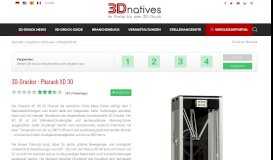 
							         3D Drucker Mass Portal Pharaoh XD 30 : Finden Sie die Bestpreise ...								  
							    