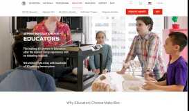 
							         3D Printers for School and Education | MakerBot								  
							    