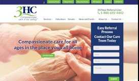 
							         3HC - Home Health and Hospice Care, Inc. | Compassionate Care								  
							    