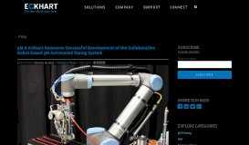 
							         3M & Eckhart Announce Successful Development of the ... - Eckhart								  
							    