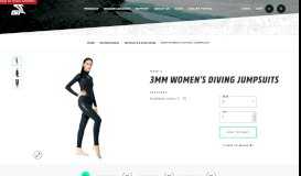 
							         3mm Women's Diving Jumpsuits - IST Diving								  
							    