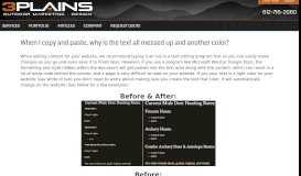 
							         3plains Client Portal Copy & Paste - 3plains FAQ								  
							    