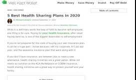 
							         4 Best Health Sharing Plans as an Alternative to Insurance								  
							    