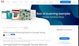 
							         4 Killer Examples Of Learning Portals For Corporate Training ...								  
							    