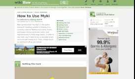 
							         4 Ways to Use Myki - wikiHow								  
							    