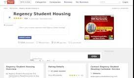 
							         42 Regency Student Housing Reviews and Complaints @ Pissed ...								  
							    