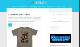 
							         43 Awesome Portal T-Shirts - Teemato.com								  
							    