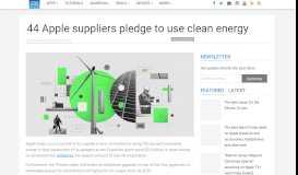 
							         44 Apple suppliers pledge to use clean energy - iDownloadBlog								  
							    