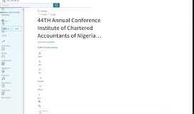 
							         44TH Annual Conference Institute of Chartered Accountants of Nigeria ...								  
							    