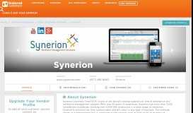 
							         47 Synerion Customer Reviews & References ...								  
							    