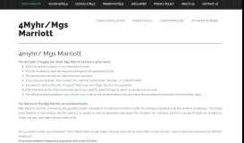 
							         4Myhr/Mgs Marriott								  
							    