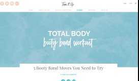 
							         5 Booty Band Moves You Need to Try - ToneItUp.com								  
							    