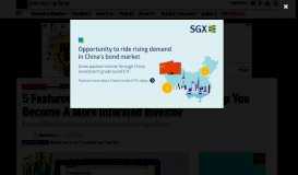 
							         5 Features On The New SGX Website To Help You Become A More ...								  
							    