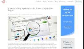 
							         5 Reasons Why MyHub Intranet Makes Google Apps Better								  
							    