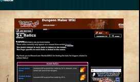 
							         5   Relics | Dungeon Maker Wiki | FANDOM powered by Wikia								  
							    