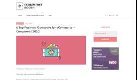 
							         5 Top Payment Gateways for eCommerce - Ecommerce Booth								  
							    