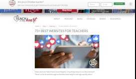 
							         50+ Best Websites for Teachers - Teach 4 the Heart								  
							    
