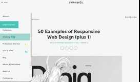 
							         50 Examples of Responsive Web Design (plus 1) - Awwwards								  
							    