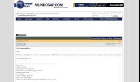 
							         500 Dispatching Error - MUNDOSAP								  
							    