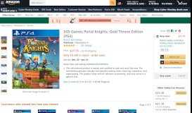 
							         505 Games Portal Knights: Gold Throne Edition (PS4 ... - Amazon.com								  
							    