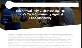 
							         5th Annual Indy Civic Hack Rallies Indy's Tech ... - Indy Chamber								  
							    
