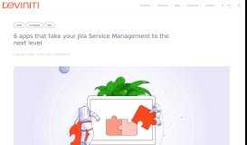 
							         6 apps that take your Jira Service Desk to the next level								  
							    