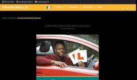 
							         6 Hours Reduced EDT Lessons – DrivingWell.ie								  
							    