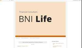 
							         6 Layanan Unggulan BNI Life ... - Financial Consultant BNI Life Insurance								  
							    